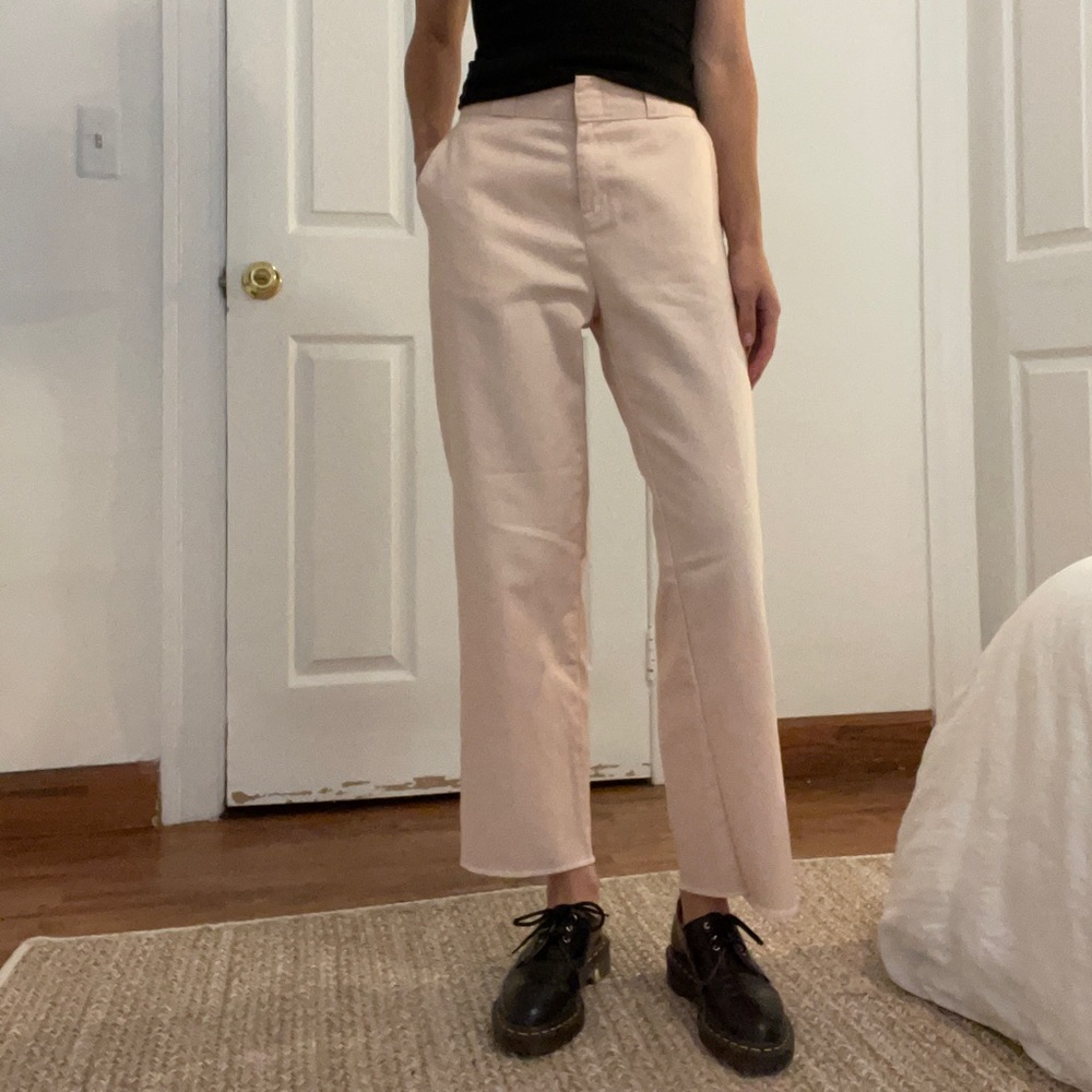 Dickies x Urban Outfitters light pink cropped pant